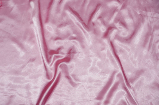 Stretch Charmeuse Satin Bubble Gum