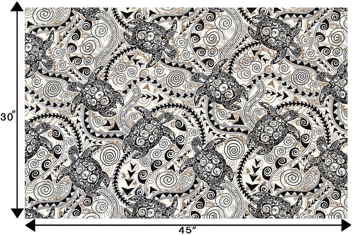 CAB0338 Cream/Brown