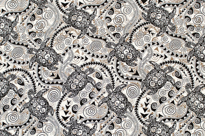 CAB0338 Cream/Brown