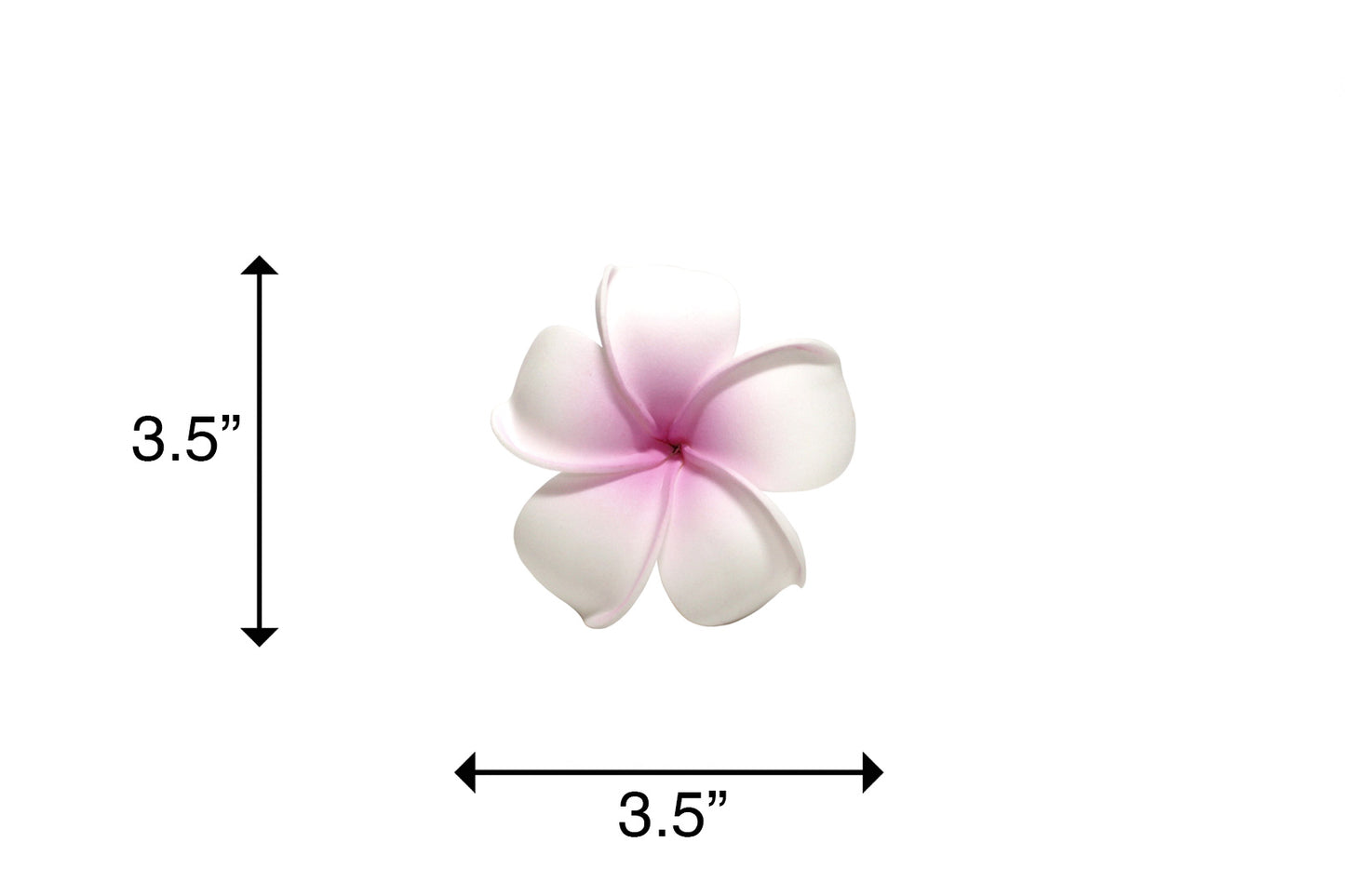 Foam Plumeria Stem Flower - Pink