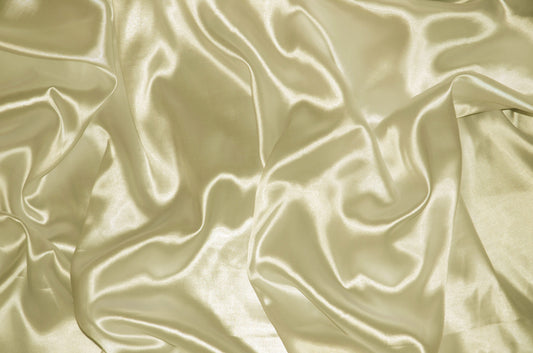 Stretch Charmeuse Satin Ivory