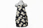 Kids Apron - Modern Plumeria Black