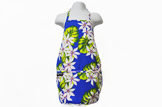 Kids Apron - Tiare Lei Royal