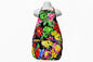 Kids Apron - Hawaiian Garden Black