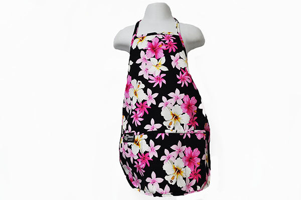 Kids Apron - Dream of Flower Black