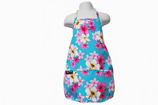 Kids Apron - Dream of Flower Blue