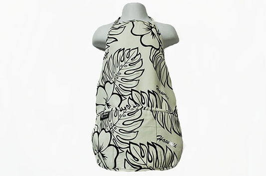 Kids Apron - Monstera Lover Cream