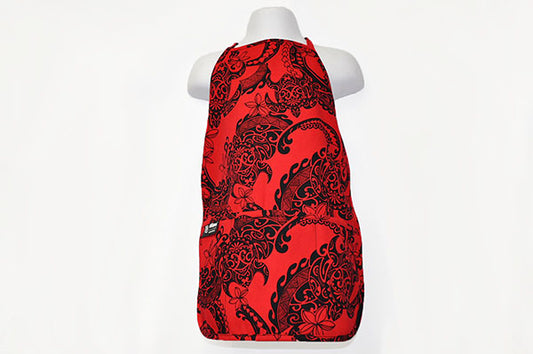 Kids Apron - Tribal Tattoo Red