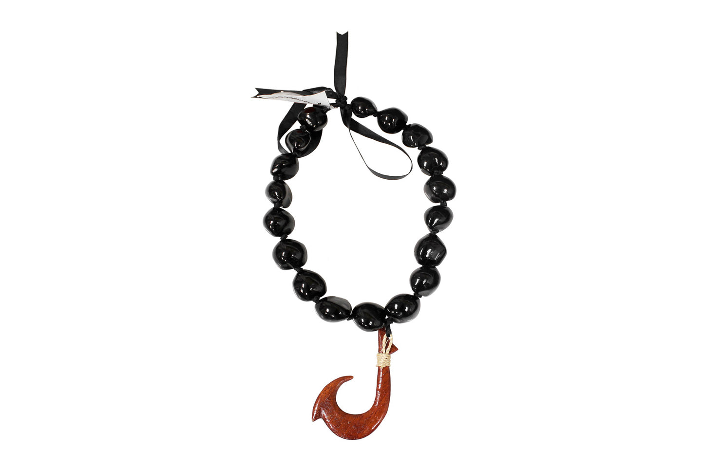 Black Kukui Nuts / Pendant Lei