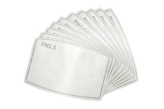 PM 2.5 Mask Filters - Pack of 10