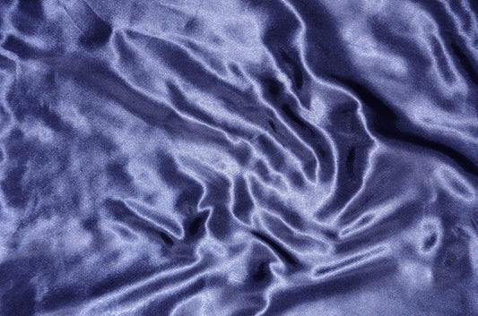 Stretch Charmeuse Satin Navy