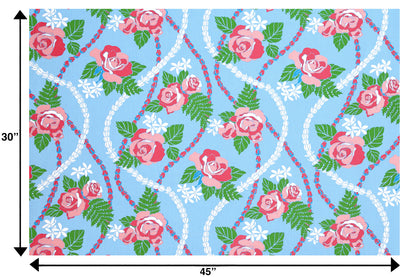 PAA0005 Blue/Cream