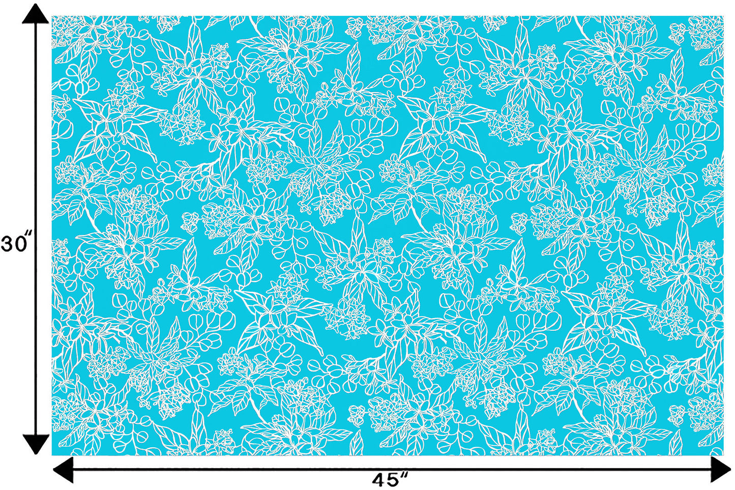 PAB1067 Indian Turquoise/Cream