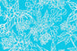 PAB1067 Indian Turquoise/Cream