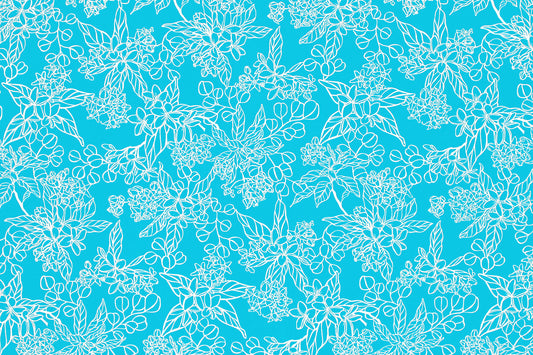 PAB1067 Indian Turquoise/Cream