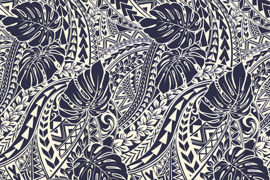 PAC1448 Navy/Cream