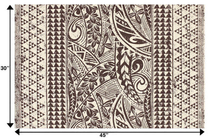 PAC1457 Cream/Brown