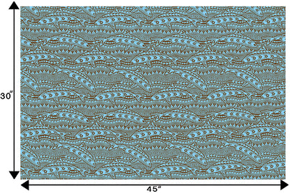 PAC1482 Brown/Teal
