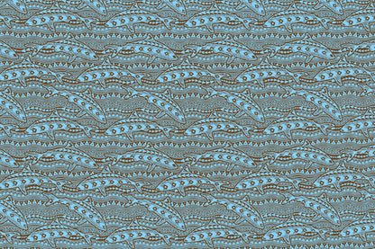 PAC1482 Brown/Teal