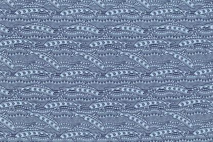 PAC1482 Navy/Peri Blue