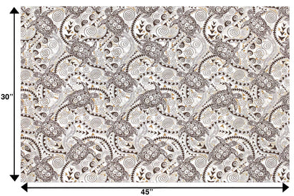 PAC1491 Cream/Brown