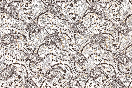 PAC1491 Cream/Brown