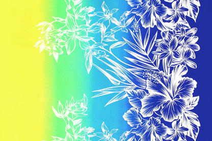 PBB2747 Turquoise/Royal/Ivory