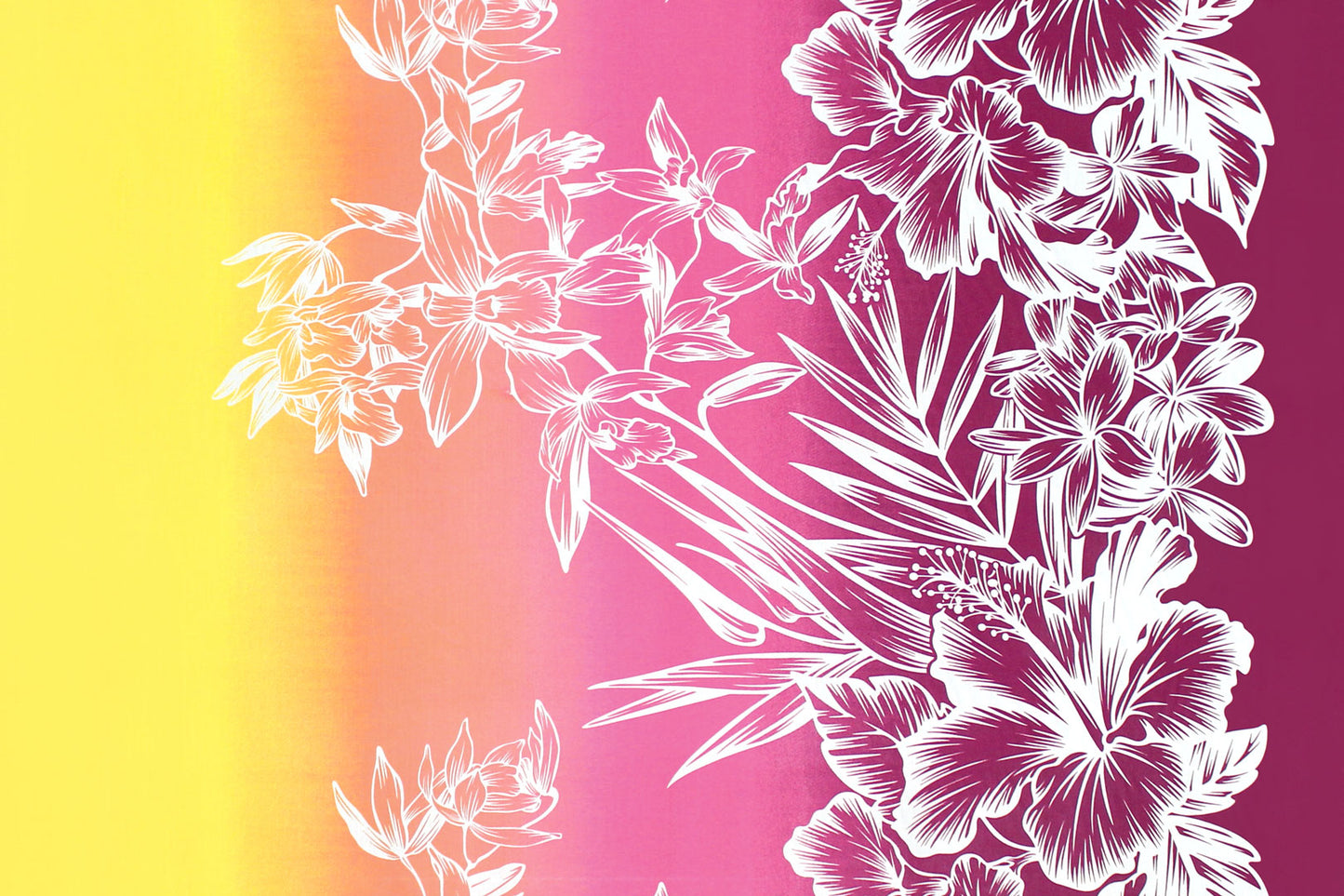 PBB2747 Yellow/Fuchsia/Ivory