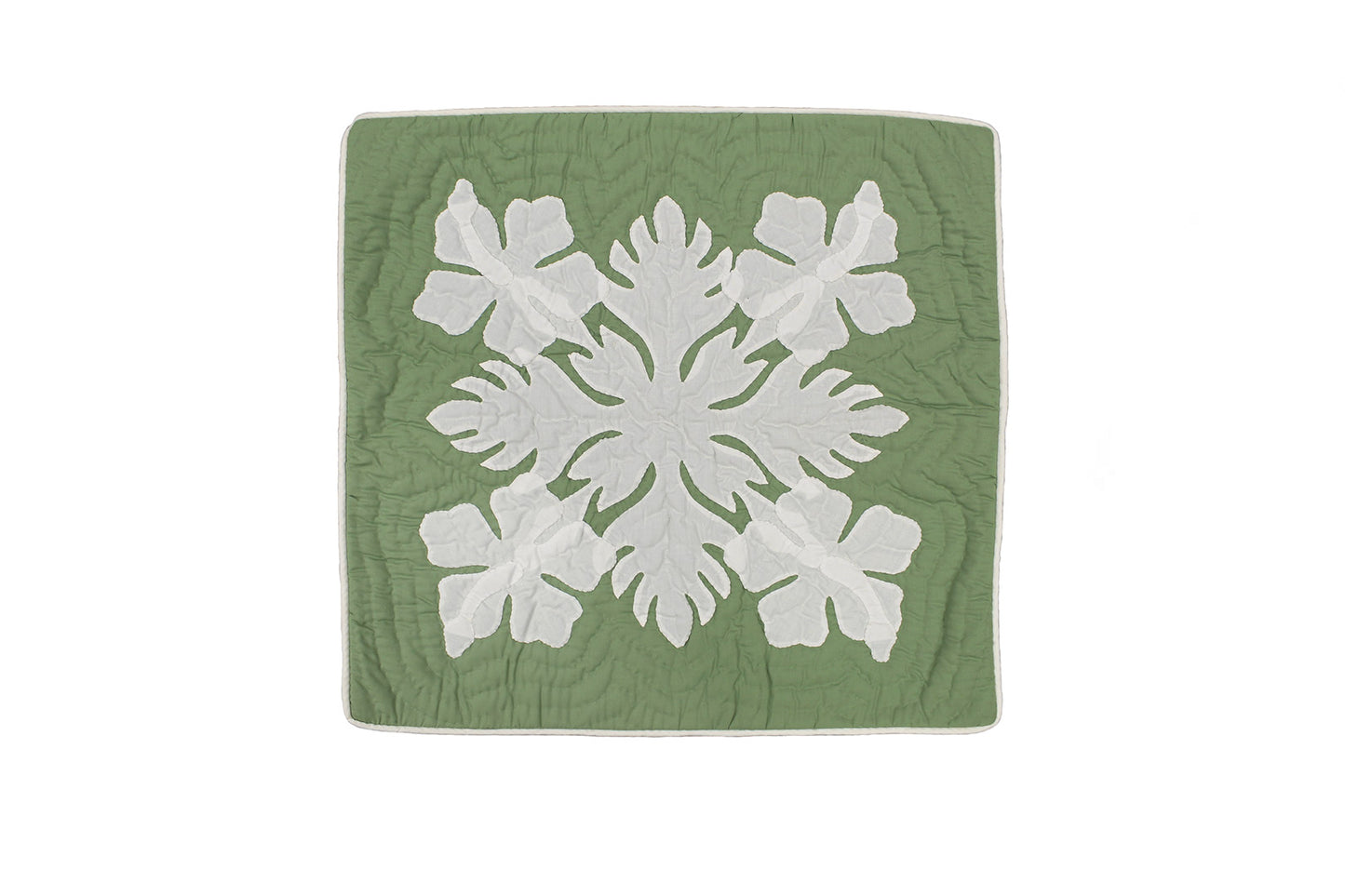 Quilted Pillow Cases - Green