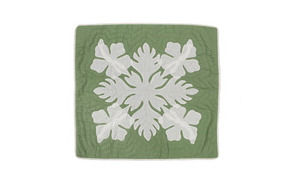Quilted Pillow Cases - Green