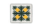 Quilted Pillow Cases - Cream/Hunter