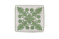 Quilted Pillow Cases - Cream/Green
