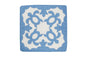 Quilted Pillow Cases 16"- Blue
