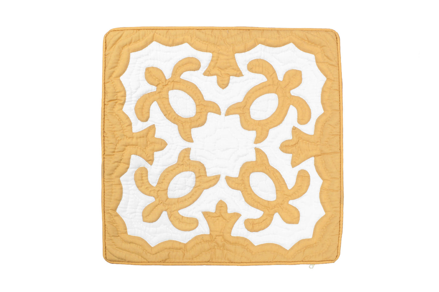 Quilted Pillow Cases 16"- Tan