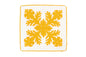 Quilted Pillow Cases 16"- Mustard