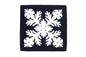 Quilted Pillow Cases 16"- Navy