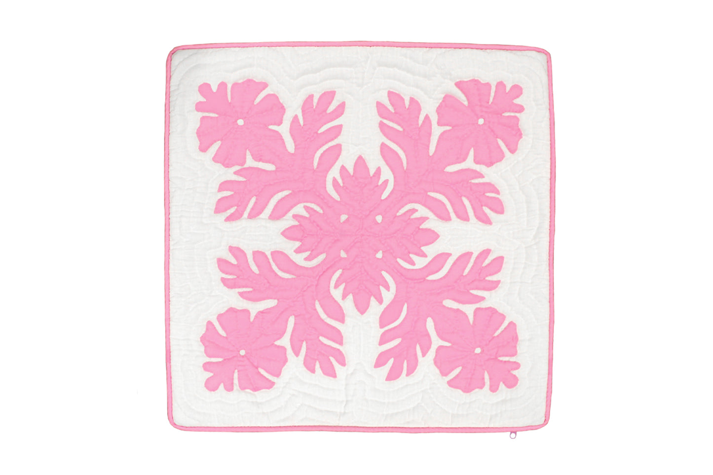 Quilted Pillow Cases 16"- Pink