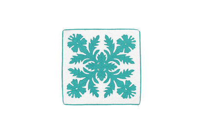 Quilted Pillow Cases 16"- Teal