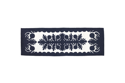 Quilted Table Runner - Navy