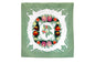 Quilted 80x80 Wall Hanging - Green