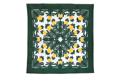 Quilted 80x80 Wall Hanging - Hunter
