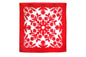 Quilted 80x80 Wall Hanging - Red