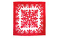 Quilted 80x80 Wall Hanging - Red