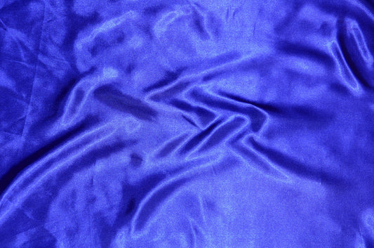 Stretch Charmeuse Satin Royal