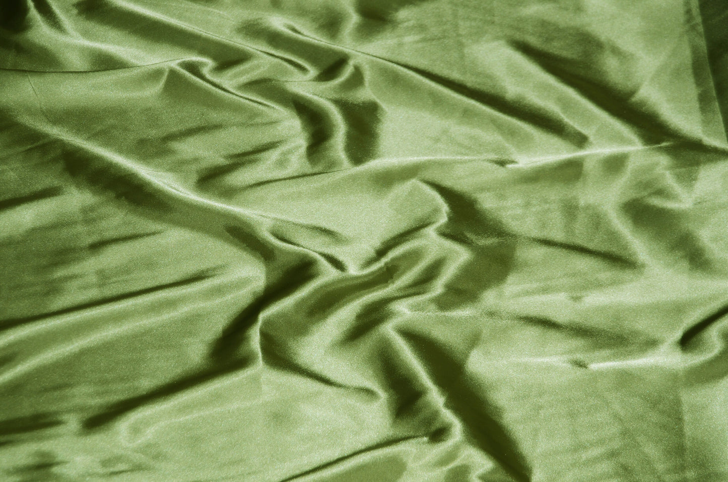 Stretch Charmeuse Satin Sage