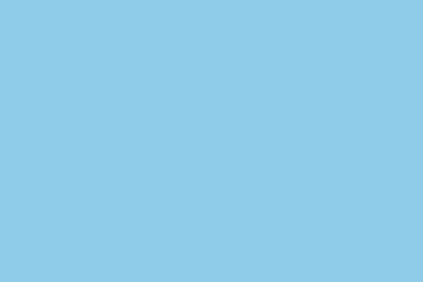 Solid Poly/Cotton New Light Blue