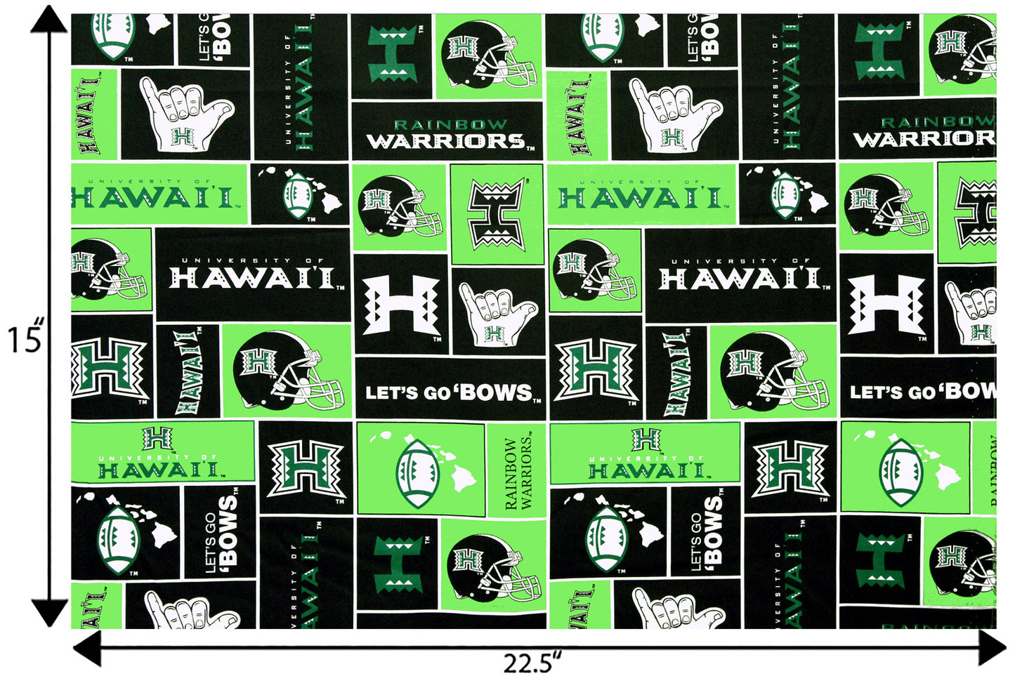 University of Hawaii Football/UH - Lime