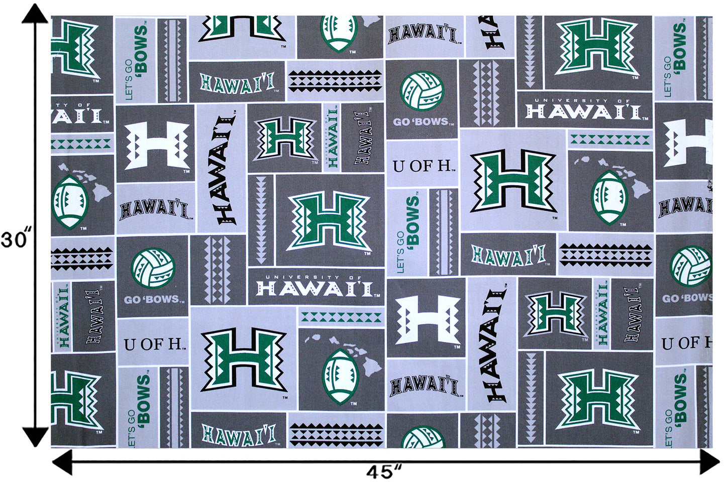 University of Hawaii Sports/UH - Grey